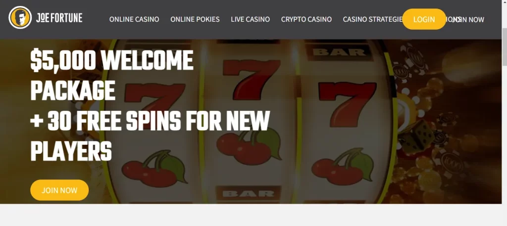 Joe Fortune Casino