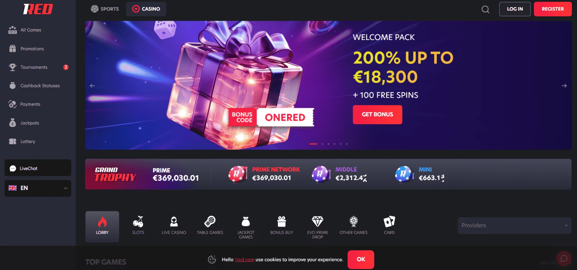 1 Red Casino