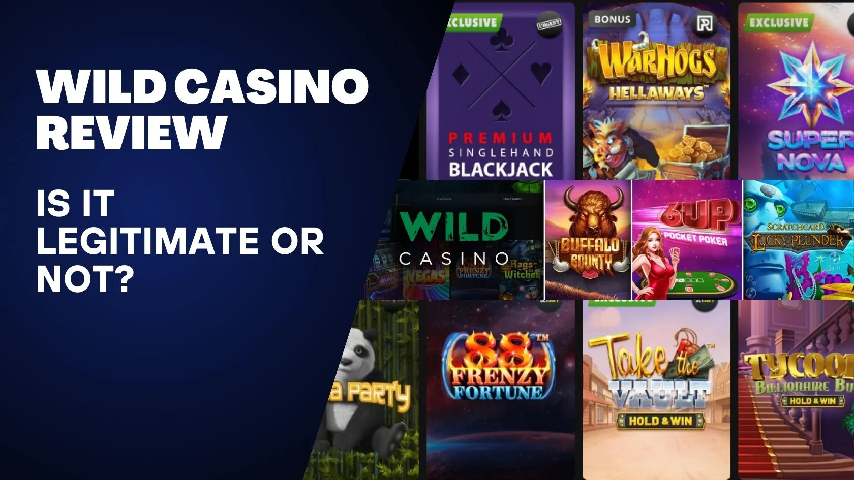 Wild Casino Review 2026: Is It Legitimate Or Not?